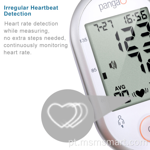 Monitor médico clínico digital de pressão arterial do braço superior